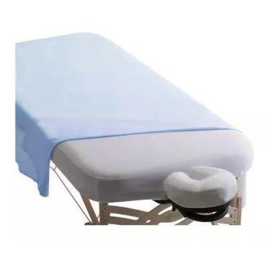 Imagem de Kit 06 Lençol De Maca Superior Cima Sem Elástico Micro Percal 400 Fios