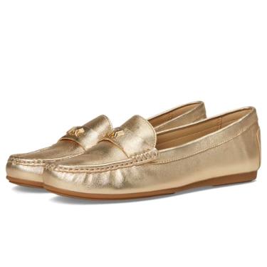 Imagem de Michael Kors Mocassim feminino Melanie Moc, Ouro pálido, 40