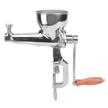 Imagem de Cryfokt Espremedor Manual de Grama de Trigo, Máquina Extratora de Grama de Trigo de Aço Inoxidável Com Braçadeira de Mesa, Espremedor Manual de Frutas e Legumes para Fazer Suco de