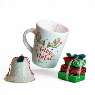 Imagem de Caneca Porcelana 270ml Natal Mágico