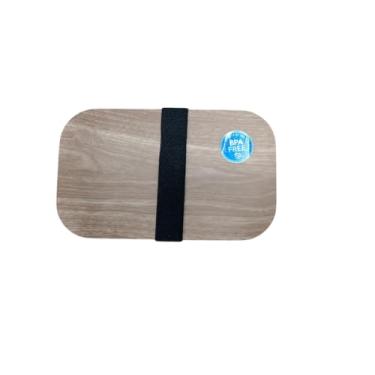 Imagem de Kit Marmiteira com Talheres, 900ml, Plástico PP Livre de BPA, Tampa Dupla com Vedação Hermética, 2 Divisórias, Preta, 20x12x7cm