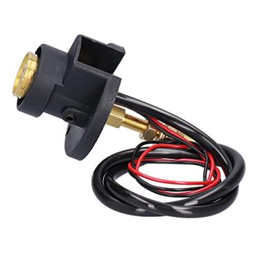 Imagem de Fafeicy Soquete do Painel de Soldagem MIG, Base de Flange de Latão, Kit de Conversão de Tocha Adaptadora de Conector Central Equipamento de Soldador, Pequeno Em Tamanho e Leve Em Peso, Desempenho
