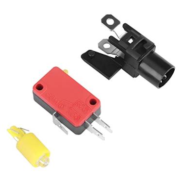 Imagem de Zerodis 100mm Led Botão de Pressão Artesanato Coleção Colecionáveis ​​outros Colecionáveis ​​outro Botão Com Microswitch para Projetos de Jogos Diy 100mm Led de Iluminado (100#-amarelo+interruptor