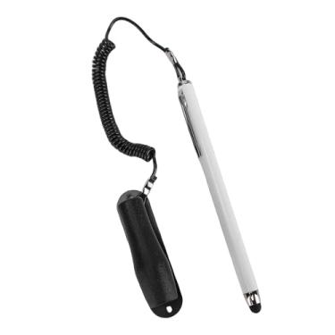 Imagem de Zyyini Caneta Touch Screen, Stylus Capacitiva Com Corpo Em Liga de Zinco e Ponta de Silicone Macia, para Desenhar Notas, Fazer Assinaturas Em Tablets, Smartphones, Laptops (Branco)