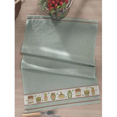 Imagem de Pano de Prato Copa Atoalhado P/Cozinha Picnic Várias Estampas e Cores Guardanapo Gourmet Grosso Avulso e Kits