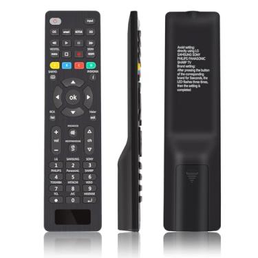 Imagem de Controle remoto universal compatível com Samsung/LG/Vizio/Hisense/Sony/Philips/Onn/Sharp/RCA/Element/Westinghouse/Sanyo/Emerson TV e mais Smart TVs de marca
