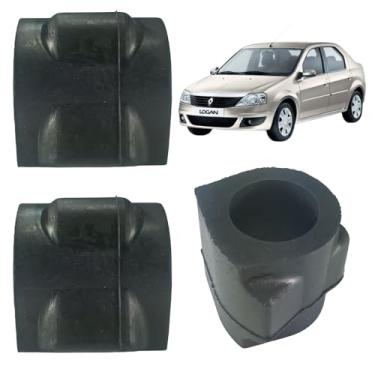 Imagem de Par De Buchas Da Barra Estabilizadora Dianteira Logan 2008 2009 2010 2011 2012 2013 2014 2015 2016 2017 2018 2019 2020 2021 2022 Em Diante - GP0350, 6001547140, 8200262344