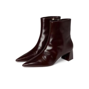 Imagem de Steve Madden Ashli feminina, Couro de vinho, 37