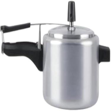 Imagem de Panela de pressao culinaria de aluminio, facil de usar e, util e barata.