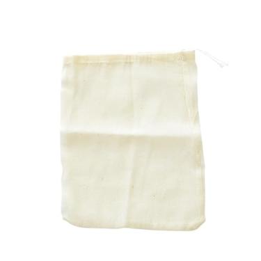 Imagem de ZJchao Saco de Filtro de chá Saco Chinês Infusor de chá Multifuncional Ajustável Algodão Cordão Decocção para Preparar e Ervas (10 * 15cm)