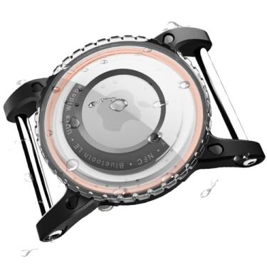 Imagem de PUP COVE Suporte para coleira de cachorro Airtag | Suporte impermeável para airtag para cães - para coleira Air Tag com laços de metal, durável, leve, serve para coleira Airtag para animais de