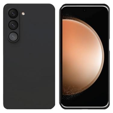 Imagem de Capa Capinha Case Anti Schok Slim Aveludada Preta Compatível Samsung Galaxy S23 Plus