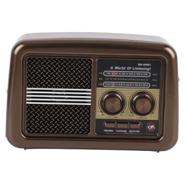 Imagem de RiToEasysports Rádio Portátil Am Fm, Rádio Sw de Banda Completa Com Bateria Abs Com Antena Retrátil de Alto-falante Bluetooth para Casa Ao Ar Livre (plugue da ue)