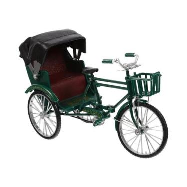 Imagem de Modelo De Bicicleta Antiga Retro Para Decoração De Mesa, Colecionável,
