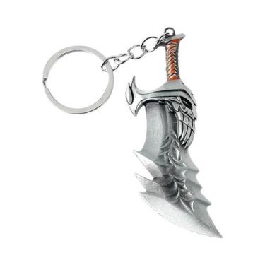 Imagem de Chaveiro De Esmalte God of War, Mini Figura De Arma De Anime, Acessóri
