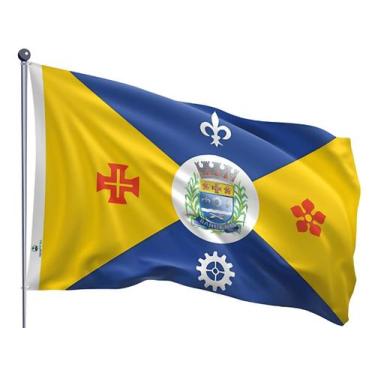 Imagem de Bandeira do Município de Barueri Uma Face Estampada Tamanho 70x100cm -