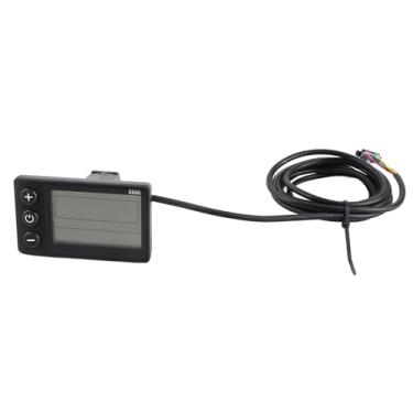 Imagem de Electric Bike LCD Display, S866 Waterproof Cycle Bike Computer 24V 36V 48V Electric Scooter Control Panel with SM Plug for Electric E-Bike