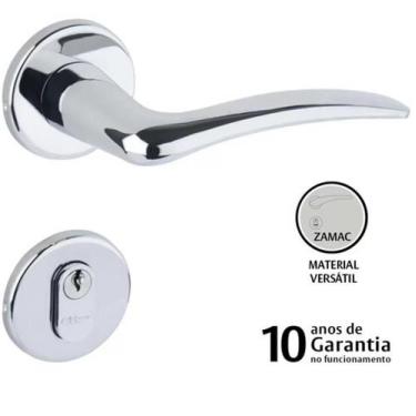 Imagem de Fechadura 602 St2 55mm Cromada Lafonte - LaFonte Assa Abloy