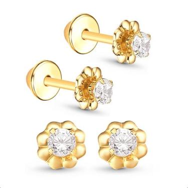 Imagem de Brinco Bebê Recém-nascido Ouro 18k 750 - Sofistgold Joias