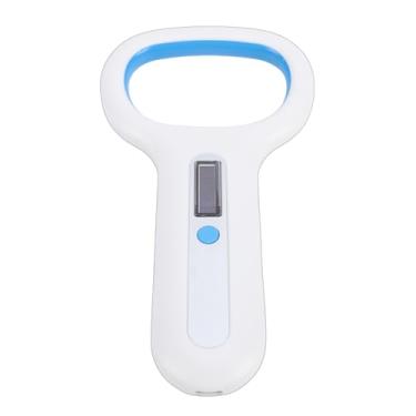 Imagem de Luocute Scanner de Microchip para Animais de Estimação, Leitor EMID FDX B Recarregável 134,2 KHz 125 KHz, Com Transmissão de Dados Sem Fio, para Cães, Gatos, Porcos, Galinhas, Gado, (Branco)