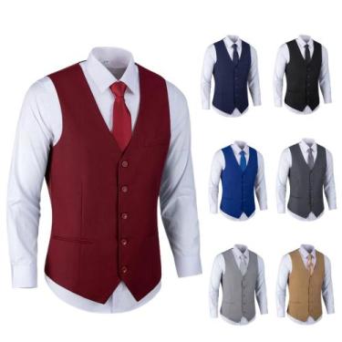 Imagem de Colete Social Masculino Slim - Melhor Preço + Barato - Nero E-Shop, Vi