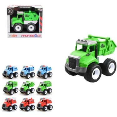 Imagem de Caminhão Mega TRUCKS a Fricção 9CM Sortido - [Inserir Marca]