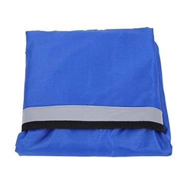 Imagem de SPYMINNPOO Armazenamento para Cadeira de Rodas Bolsa Pano Oxford Preto Suspenso à Prova D'água 18,1 X 16,1 pol. para Idosos e Deficientes (#)