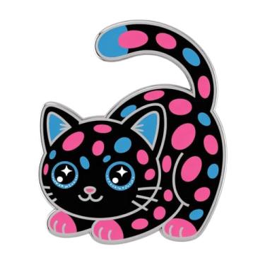 Imagem de Brincos de gato para o dia dos namorados, brinco feminino pendente para lembrancinhas de festa, joias de acrílico para intercâmbio de estudantes, presentes para lembrancinhas de sala de aula/decoração