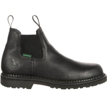 Imagem de Georgia Giant Bota masculina preta impermeável alta Romeo, Preto, 9 Wide