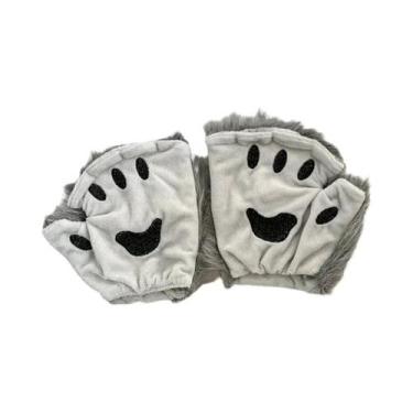 Imagem de Conjunto De Fantasia De Gato E Raposa Com Máscara, Cauda E Luvas Para 