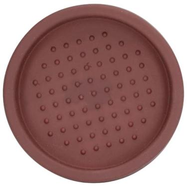 Imagem de Tapete de canto de silicone para café marrom resistente ao calor antiderrapante portátil para barista