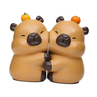 Imagem de Generic Suporte para livros em forma de, enfeite de mesa fofo e em resina, ideal para decoração de armários, prateleiras e outros