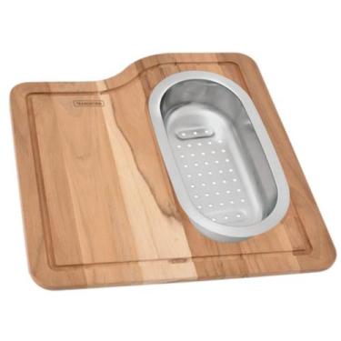 Imagem de Kit Acessórios Tábua E Cesto para Cuba Morgana 60 Fx Tramontina