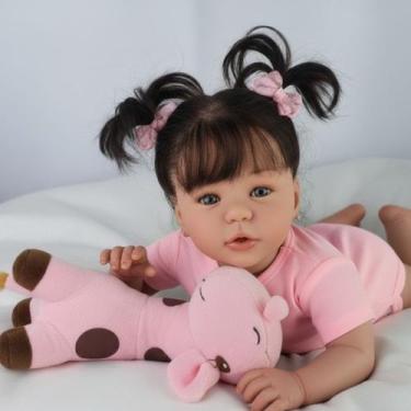 Imagem de Verdadeira Bebê Reborn Menina, Realista, Pronta Entrega - Mundo Azul E