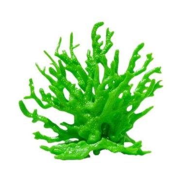 Imagem de Decorações De Aquário Em PVC Artificial Coralline, Plantas De Aquário,