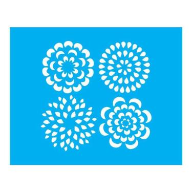 Imagem de Stencil Tamako Mandalas - 20X25Cm - Ref B730