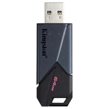 Imagem de Pendrive Kingston Exodia Onyx 64GB, USB 3.2 - Preto (dtxon/64gb)