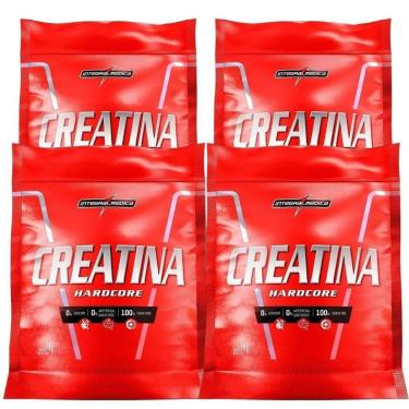 Imagem de Kit 4x Creatina Hardcore Reload Pouch 1Kg - Integralmedica-Unissex