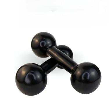 Imagem de Halter Emborrachado Par 1kg a 5kg Profissional para Treino Musculação Casa Academia(4 KG)