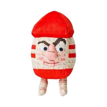 Imagem de Brinquedo De Pelúcia Elefante Morango 67cm Presente De Anime Para Cria