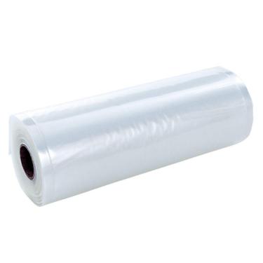 Imagem de Rolo Bobina Saco Embalagem Seladora A Vacuo Ranhuras 15 Cm X 5 Metros