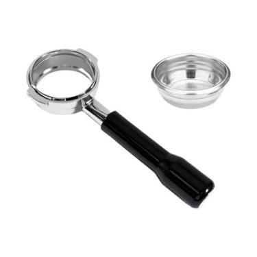 Imagem de Portafilter Sem Fundo 58MM Com 2 Orelhas Para Máquina De Café Espresso