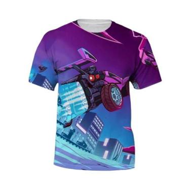 Imagem de Design criativo do jogo Rocket League, camiseta legal e moderna com pe