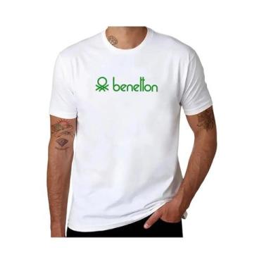 Imagem de Camiseta Masculina Grande Da Marca United Colors of Benetton, Tendênci