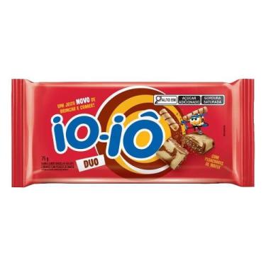 Imagem de Chocolate Hershey's Ioiô Duo Ao Leite e Branco Tablete 75g - Embalagem