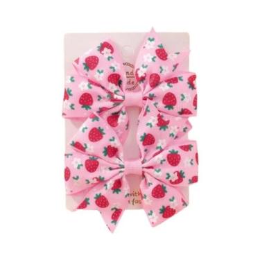 Imagem de Conjunto De 2 Presilhas De Cabelo Para Meninas Com Estampa De Margarid