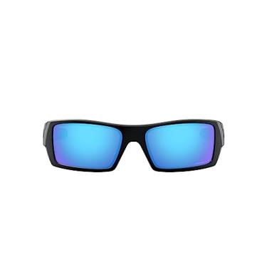Imagem de Óculos de Sol Oakley Polarizado Gascan 0OO9014 901450 Tam 60 / Preto Fosco - Lentes Prizm Sapphr Irid Polar