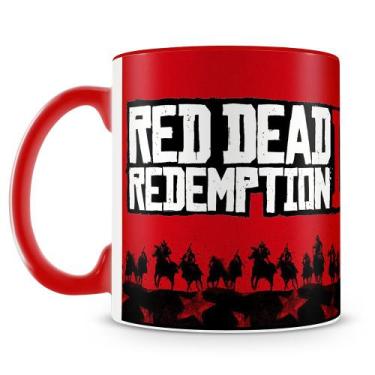 Imagem de Caneca Red Dead Redemption 2 para Fãs de Games e do Velho Oeste - no-b