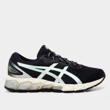 Imagem de Tênis Asics Gel Quantum 180 Fly Feminino, Preto, Verde, 36