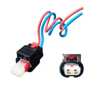 Imagem de Plug Conector Sensor Impacto Airbag Fiat Argo Cronos Strada - TC CHICO